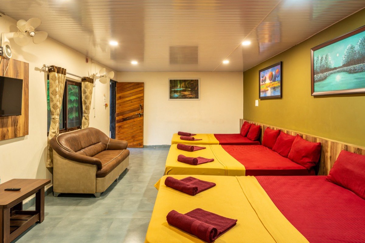 Best resort in Dandeli — River Point evening view